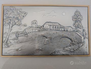 Bassorilievo in argento 996