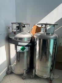 2 Dewar Azoto Liquido – 6,5 Bar, 125 Kg
