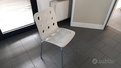 sedia bianca 