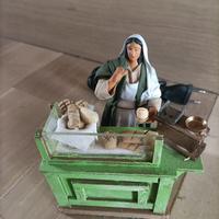 Statua Pastore in movimento presepe napoletano