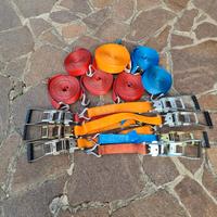 7 cinghie cricchetti x legare 