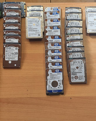 Hard disk da 500gb e 1tb