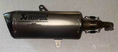 TERMINALE  AKRAPOVIC ITALJET DRAGSTER 125 / 200 cc