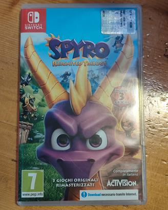 Spyro reignited trilogy Nintendo switch