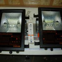LAMPIONI DA ESTERNO OSRAM HALODIUM 250 CON LAMPADE