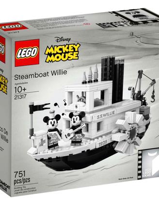 VELEGO Ideas 21317 - Steamboat Willie (#24) NUOVO