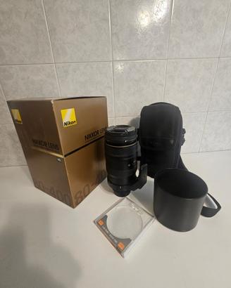 Obiettivo Nikon 80 400 VR