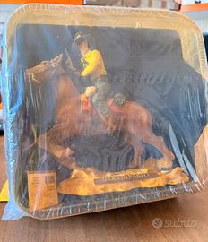 Statuetta Tex a cavallo