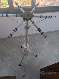 stendino elettrico asciugabiancheria con telo