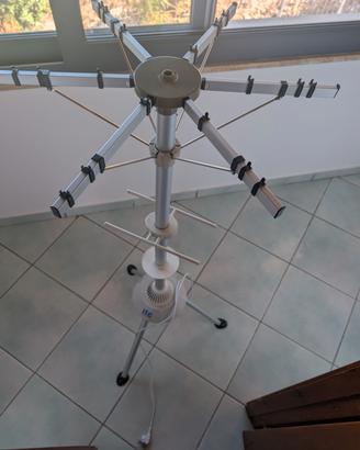 stendino elettrico asciugabiancheria con telo