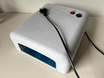 Lampada UV unghie gel manicure