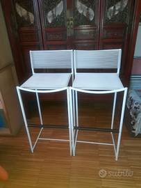 Coppia sgabelli design Alias “Spaghetti”