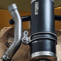 Super tenere 1200 xtz - Scarico Storm oval nero