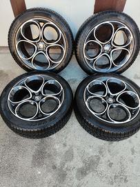GOMME E CERCHI ORIGINALI ALFA ROMEO STELVIO 