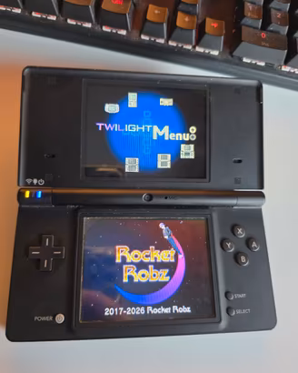 Nintendo dsi nero con giochi 