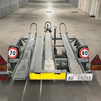 Carrello portamoto Ellebi revisionato (3 moto)