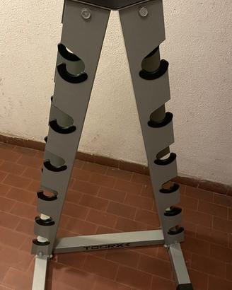 Rastrelliera pesi Toorx