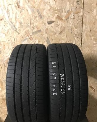 2 GOMME 275 40 19 PIRELLI PZERO RUN FLAT