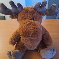 Peluche renna marrone - Mai usato, nuovo e morbido