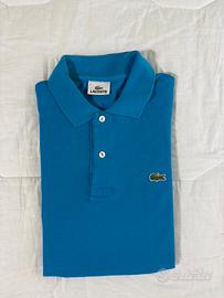 Lacoste Polo Blu Uomo Taglia XS