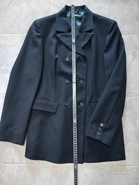 Blazer Benetton donna tg. 42 blu doppiopetto nuovo