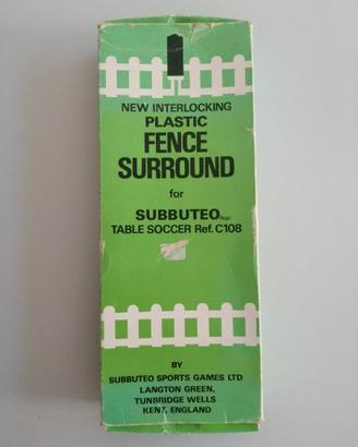 Recinto campo Subbuteo