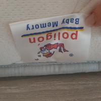 materasso letto bambino polygon