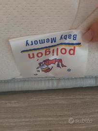 materasso letto bambino polygon