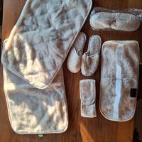 Set federe guanciali in lana merinos +accessori