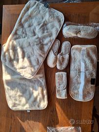 Set federe guanciali in lana merinos +accessori