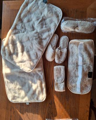 Set federe guanciali in lana merinos +accessori