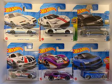 Hot Wheels – Set da 6 modelli nuovi in blister
