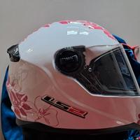 Casco integrale LS2 per bambina.