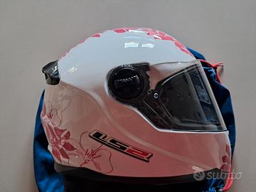 Casco integrale LS2 per bambina.
