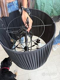 Splendidi lampadari neri a sospensione