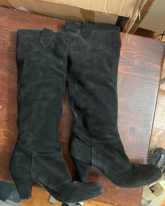 Stivali in camoscio donna taglia 39