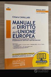 Manuale di diritto dell’Unione Europea