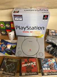 Ps1 con scatola boxata completa playstation