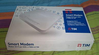 Modem TIM Smart WiFi fibra/ADSL Nuovo 