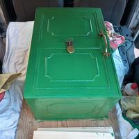 Cassaforte antica inglese fine 1700