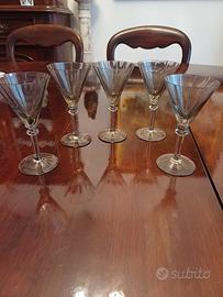 bicchieri amaro anni 60