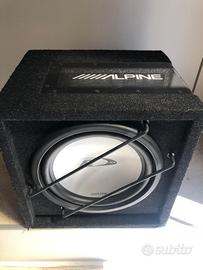Subwoofer e amplificatore ALPINE