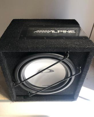 Subwoofer e amplificatore ALPINE