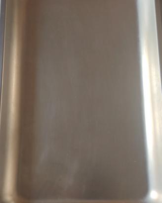 teglia acciaio inox per lasagne pizze 