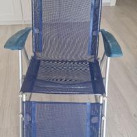 sedia allungabile ALLUMINIO