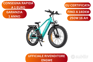 ENGWE E26 GARANZIA,NUOVA,SPEDIZIONE