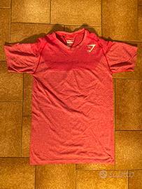 Gymshark OG DRY Vintage 2016 – Maglia Rossa