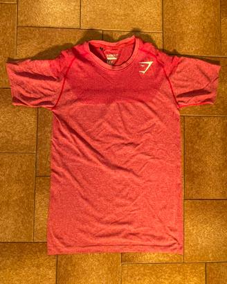 Gymshark OG DRY Vintage 2016 – Maglia Rossa