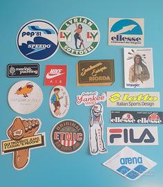 adesivi vintage abbigliamento