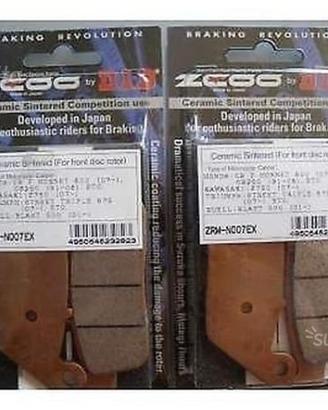 Coppia Pastiglie Freni ZCOO N007EX HONDA - TRIUMPH